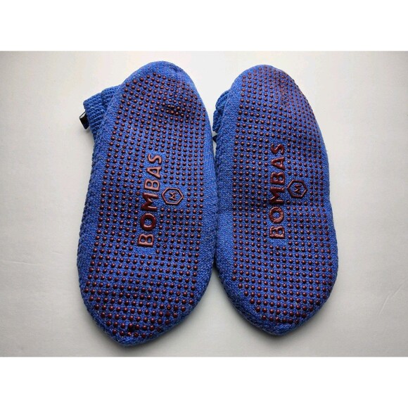 Bombas Gripper Slippers House Shoes Socks Size M (M 7-9.5, W 9-11.5) - Picture 4 of 4